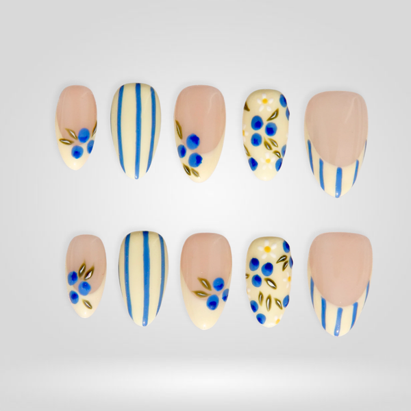 Sweet Meadow | Polka Dot Almond Press-Ons press-on nail set