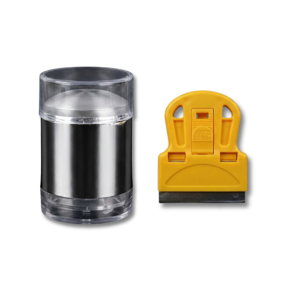 Nail Art Stampers & Scrapers | Nail Tool - Bowtie press-on nail set
