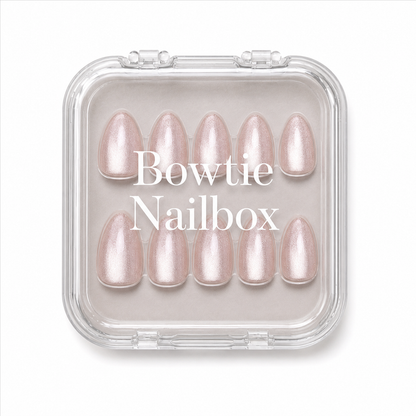Pinch Me press-on nails - image 5 of 8, jelly glaze oval