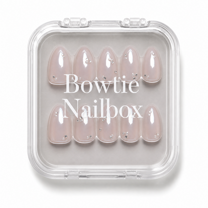 First Dance press-on nails - image 5 of 8, 3d sculptural almond