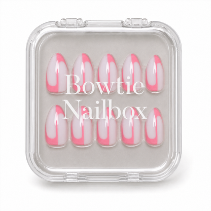 Better Half press-on nails - image 5 of 8, milky cloud dancer almond