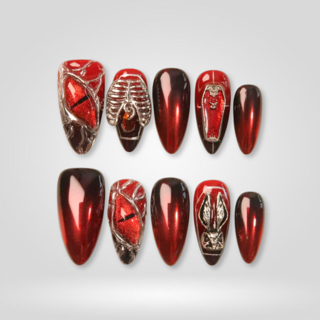 Witches Beauty press-on nails - image 9 of 15, seasonal almond