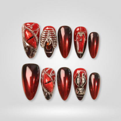 Witches Beauty press-on nails - image 9 of 15, seasonal almond