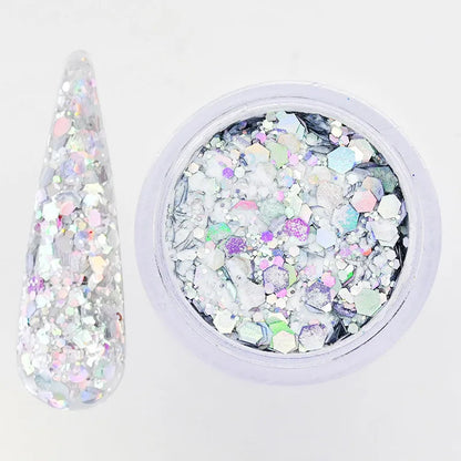 Glitter Acrylic Powder 10ml Bowtie Nail Box gel or powder - image 10 of 18