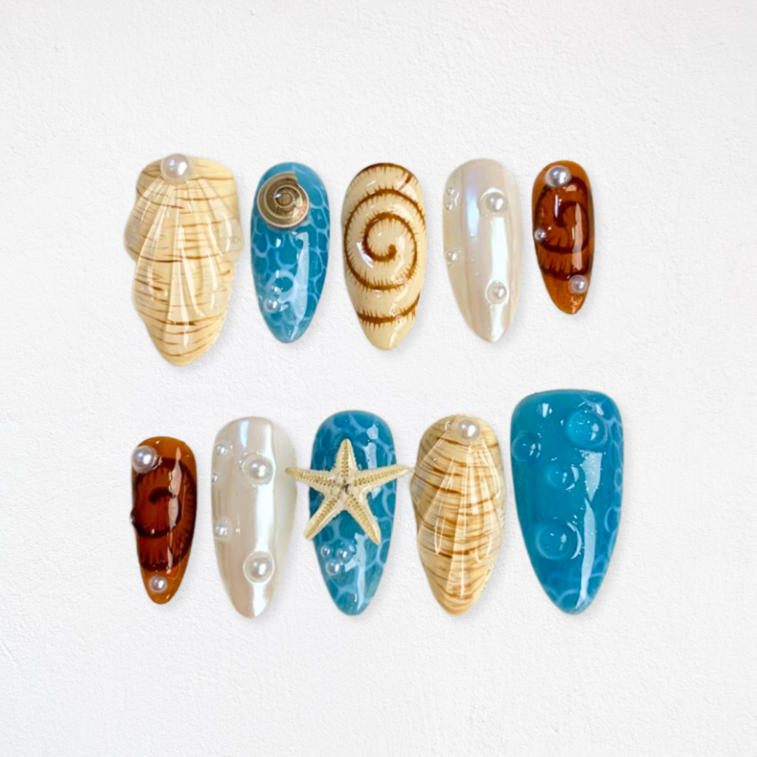 Summer Bliss press-on nails - image 11 of 15, butter yellow almond