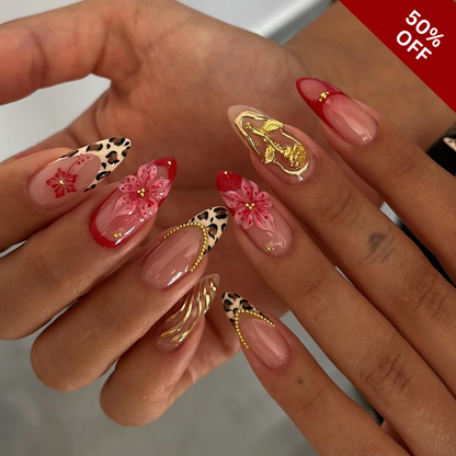 Blush Elegant press-on nails - image 11 of 15, cat-eye velvet almond