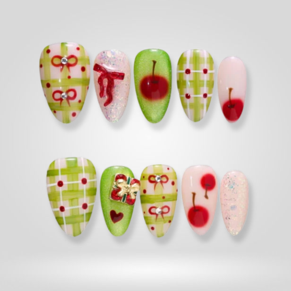 Mint Gift | Pastel Almond Press-Ons press-on nail set