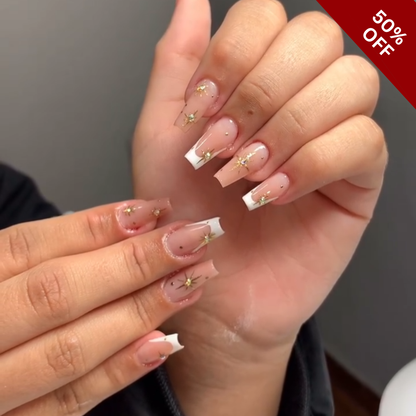 Petal Blossom press-on nails - image 6 of 11, cat-eye velvet round