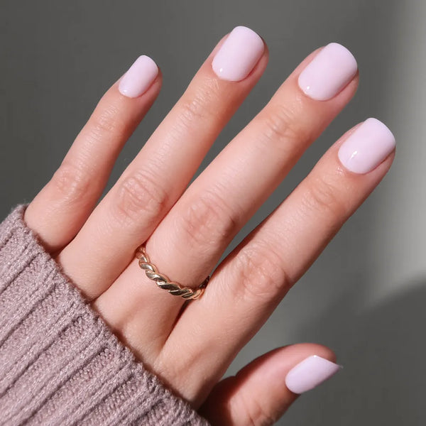 Sweetie Set | Milky Cloud Dancer Round Press-Ons press-on nail set