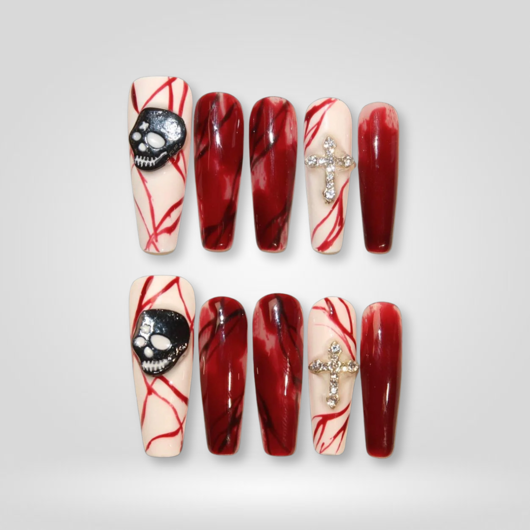 Witches Beauty press-on nails - image 6 of 15, seasonal almond