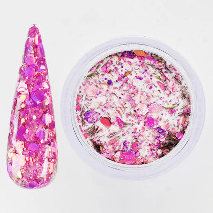 Glitter Acrylic Powder 10ml Bowtie Nail Box gel or powder - image 9 of 18