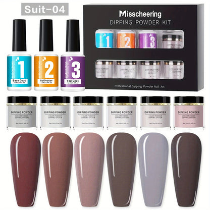 Dip Powder with Base, Activator & Top Coat Bowtie Nail Box gel or powder - image 7 of 13