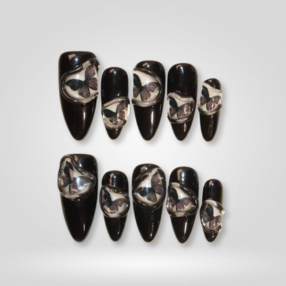 Witches Beauty press-on nails - image 7 of 15, seasonal almond