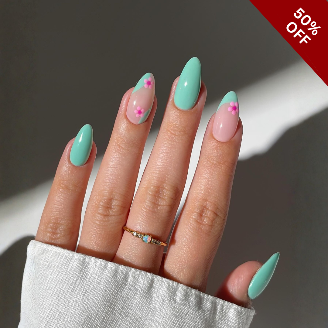 Petal Muse press-on nails - image 5 of 13, cat-eye velvet round