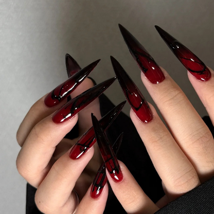 Ghost Party press-on nails - image 6 of 11, seasonal almond