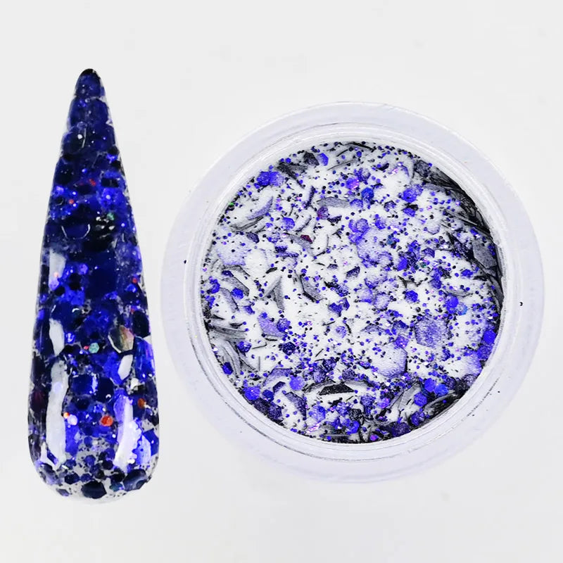 Glitter Acrylic Powder 10ml Bowtie Nail Box gel or powder - image 13 of 18