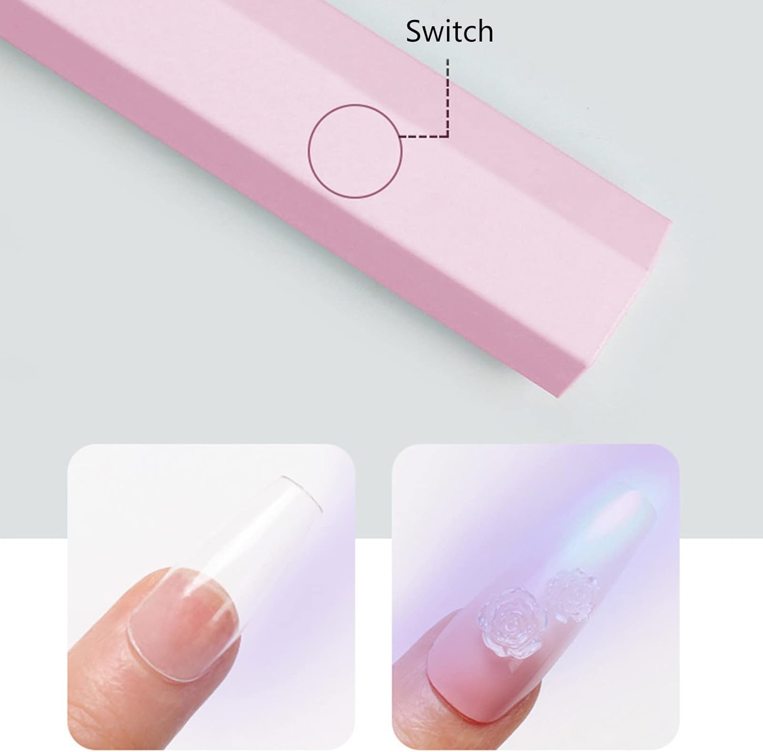 Bowtie Nail Box UV Lamp Bowtie Nail Box nail tool - image 4 of 10