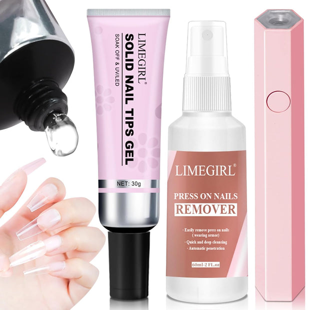 3 in 1 Nail Glue Pro Kit | Nail Kit - Bowtie