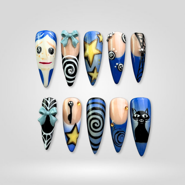 Spooky Magic | Seasonal Almond Press-Ons press-on nail set