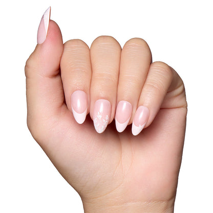 All Time Love press-on nail set - XS to L sizing, 3d sculptural design