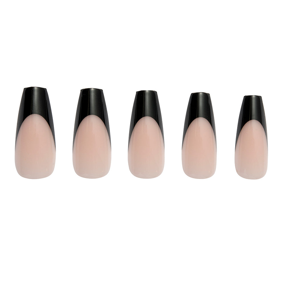 Rogue press-on nails on hand - lifestyle photo, milky cloud dancer finish
