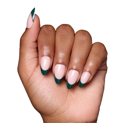 Château press-on nail set - XS to L sizing, french tip design