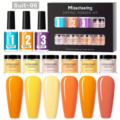Dip Powder with Base, Activator & Top Coat Bowtie Nail Box gel or powder - image 4 of 13