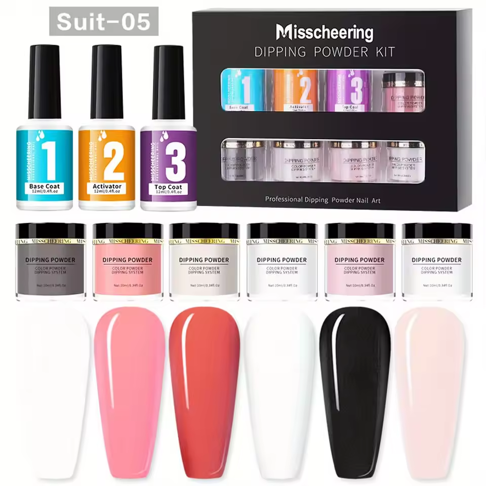 Dip Powder with Base, Activator & Top Coat Bowtie Nail Box gel or powder - image 8 of 13