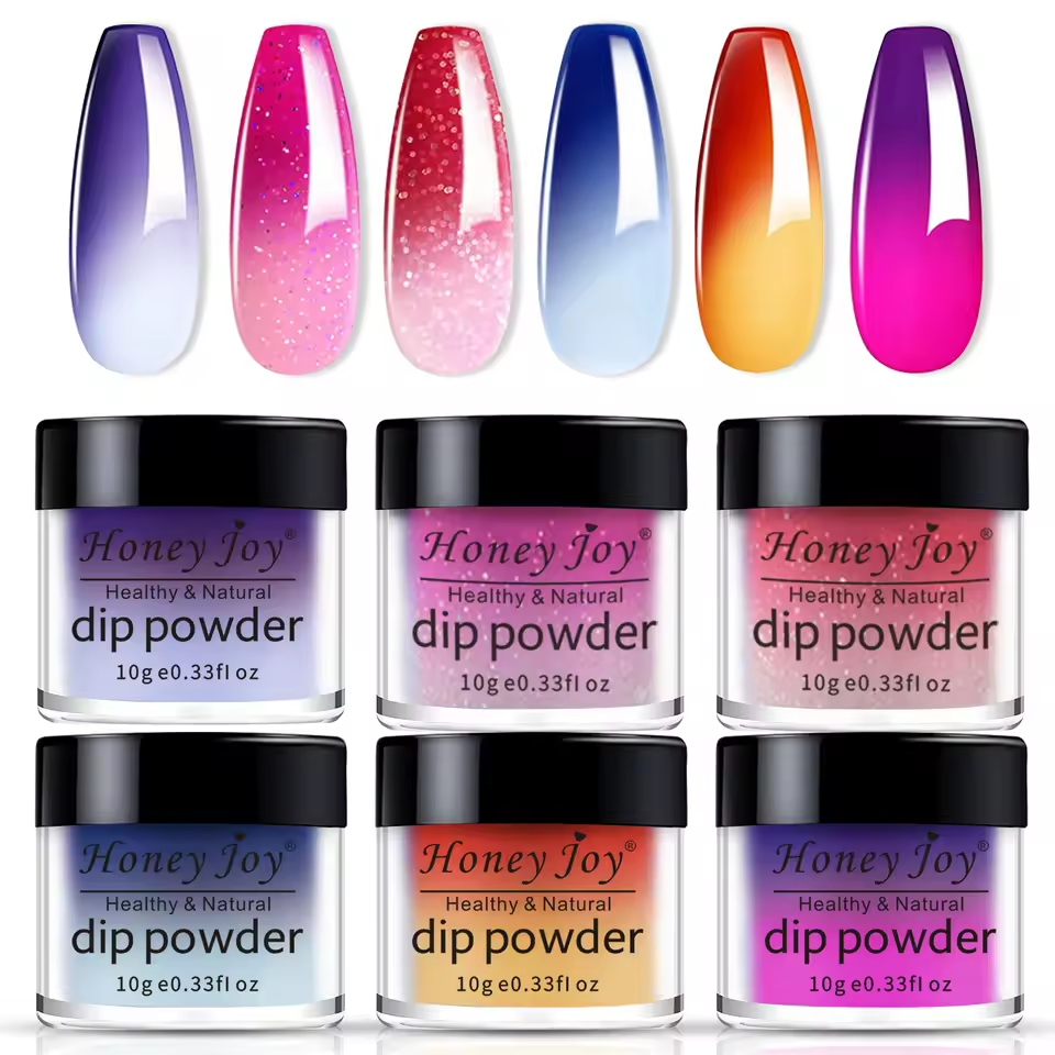 6pcs Dip Powder Set Bowtie Nail Box gel or powder - image 7 of 12