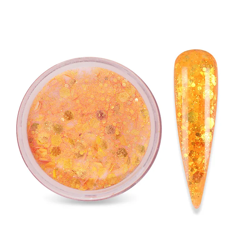 Glitter Acrylic Powder Bowtie Nail Box gel or powder - image 9 of 21
