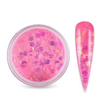 Glitter Acrylic Powder Bowtie Nail Box gel or powder - image 10 of 21