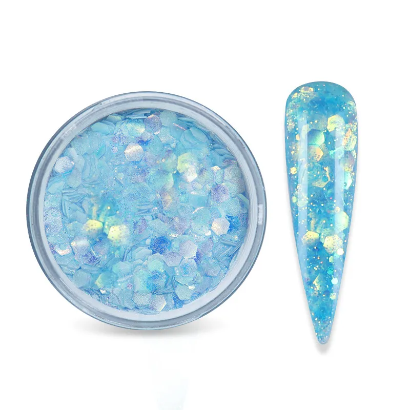 Glitter Acrylic Powder Bowtie Nail Box gel or powder - image 13 of 21