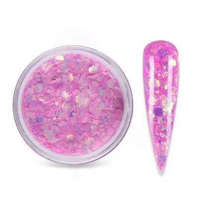 Glitter Acrylic Powder Bowtie Nail Box gel or powder - image 15 of 21