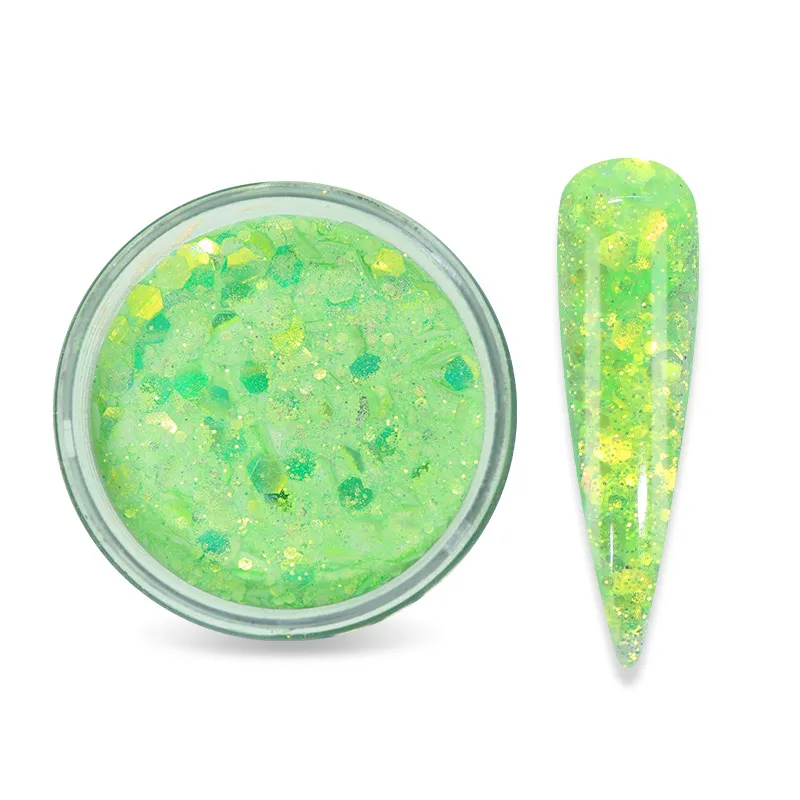 Glitter Acrylic Powder Bowtie Nail Box gel or powder - image 16 of 21