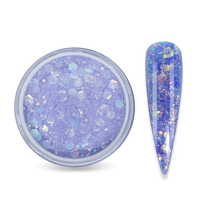 Glitter Acrylic Powder Bowtie Nail Box gel or powder - image 17 of 21