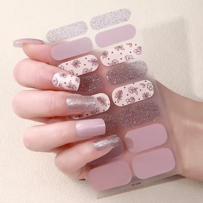 Flowers Nail Strips