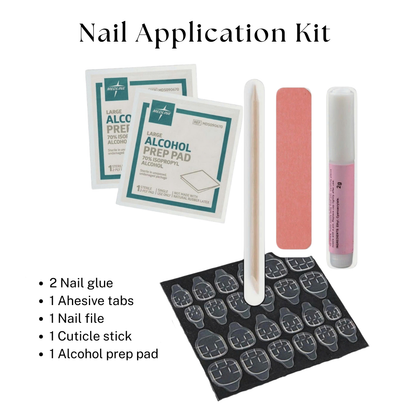 CRIMSON FLOW press-on nails - image 6 of 9, pearl-shift almond