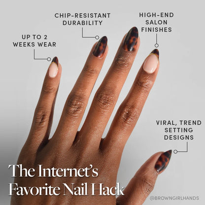 KILLAZILLA press-on nails - image 5 of 8, french tip almond