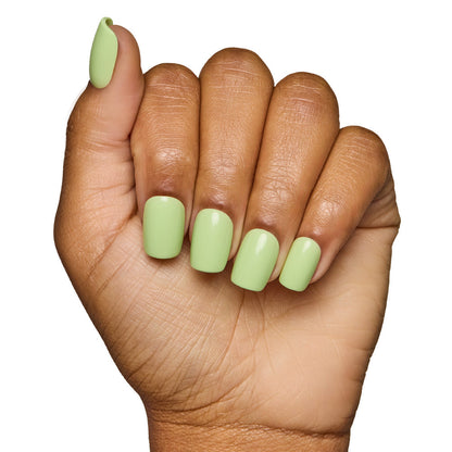 Light Sage press-on nail set - XS to L sizing, soft neutral design