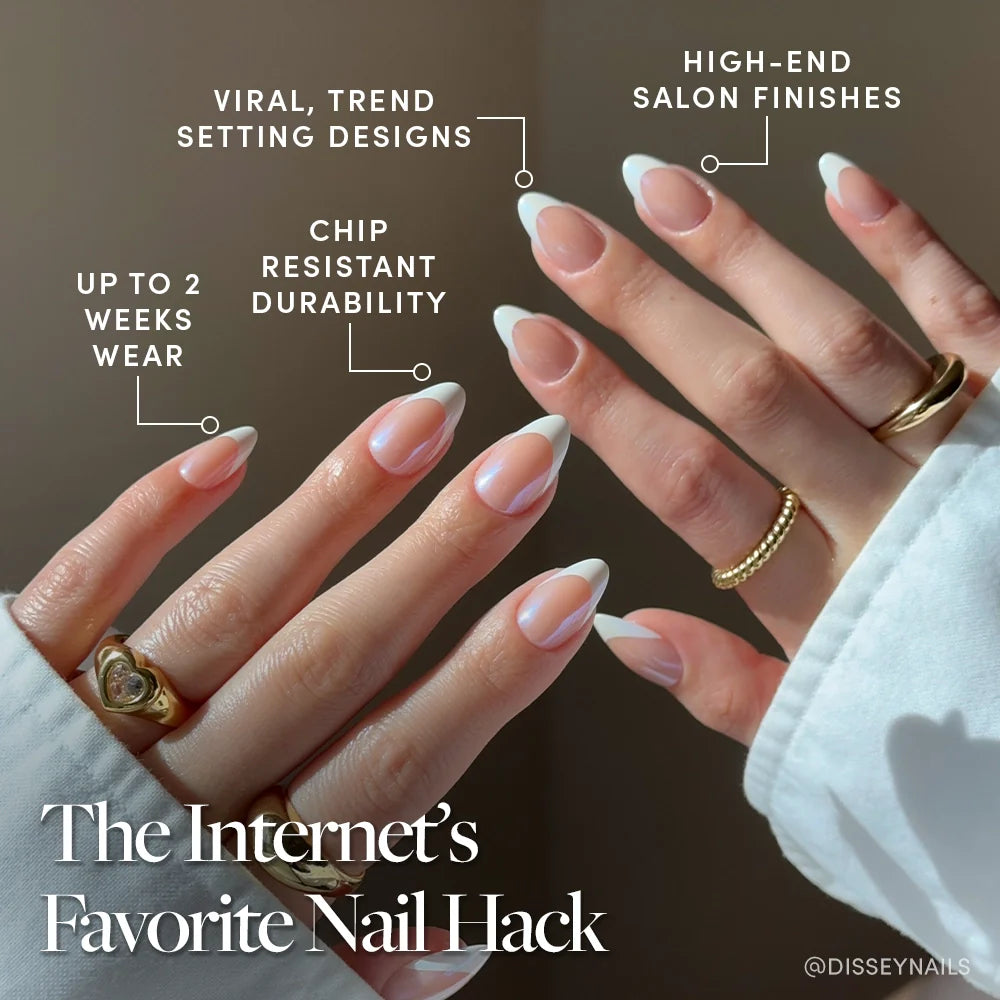 Mrs. press-on nails - image 5 of 8, milky cloud dancer almond