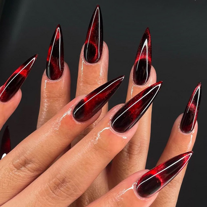 Ghost Party press-on nails - image 7 of 11, seasonal almond