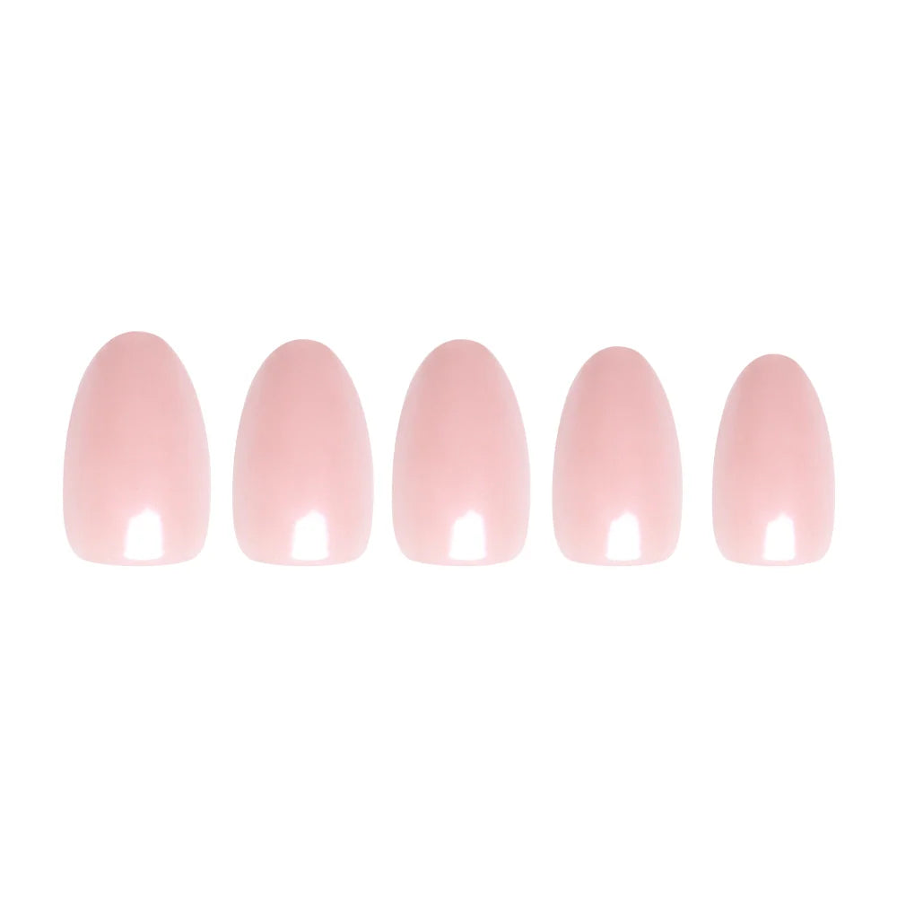 Pinch Me press-on nails close-up texture detail - jelly glaze finish, US shipping