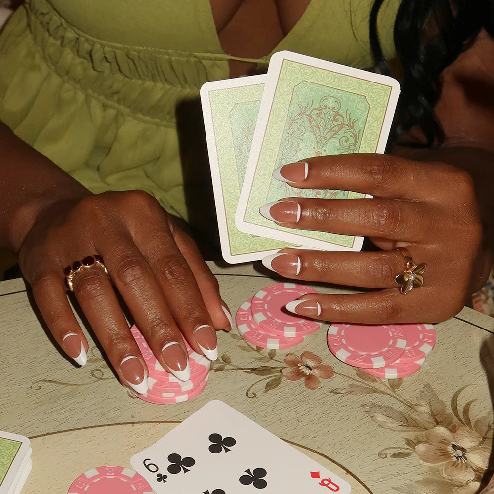 Class Act press-on nails - image 5 of 9, milky cloud dancer almond