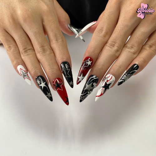 Freestyle Almond Luxury with Gothic Design