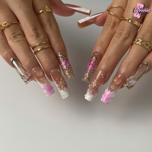 Elegant Blossom in Ivory Delight